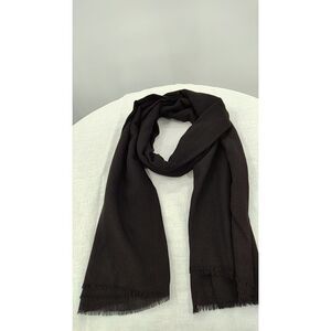 Quince Women Black Scarves One Size